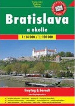Bratislava+okolie 1:12/1:100T/atlas A5 (brožovaný)