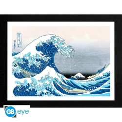 Hokusai Zarámovaný plakát - Great Wave