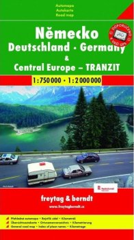 Německo a Střední Evropa-Tranzit 1:750000