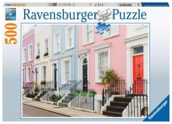 Ravensburger Puzzle Barevné městské domy v Londýně 500 dílků