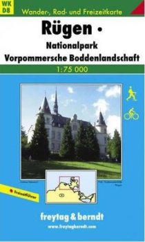 WKD  8 Rujana,Rügen,Nationalpark 1:75 000/Turistická mapa