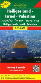 IZRAEL A PALESTINA ISRAEL PALÄSTINA 1:150 000
