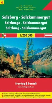 Automapa: Salzburg Salzkammergut 1:200 000