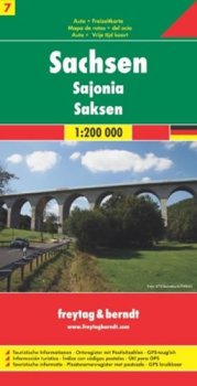 Sachsen, Saxony/Sasko 1:200T/automapa