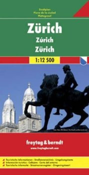 Zürich/Curych 1:10T/kapesní plán města