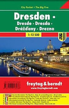 Dresden/Drážďany 1:12,5T/kapesní plán města