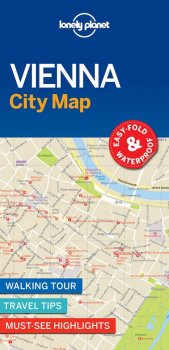 Lonely Planet Vienna City Map 1.