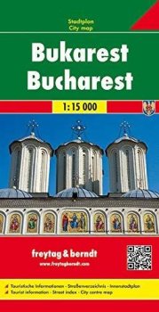 Bukurešť 1:15 000 / plán města