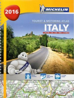 Michelin Motoring Atlas Italy 2016