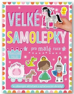 Velké samolepky pro malé ruce Princeznin palác