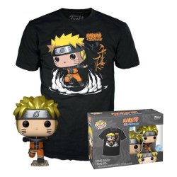 Funko POP & Tee: Naruto - Naruto Running (velikost L)