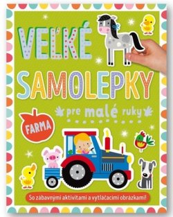 Veľké samolepky pre malé ruky Farma