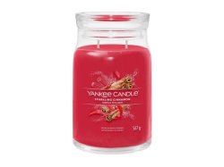 YANKEE CANDLE Sparkling Cinnamon svíčka 567g / 5 knotů (Signature velký)