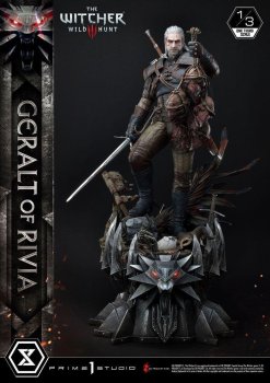 Zaklínač socha - Geralt z Rivie 88 cm (Prime 1 Studio)