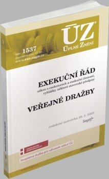 ÚZ 1537 Exekuční řád, veřejné dražby