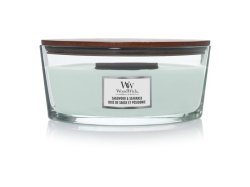 WoodWick Sagewood & Seagrass svíčka 453,6g / loď