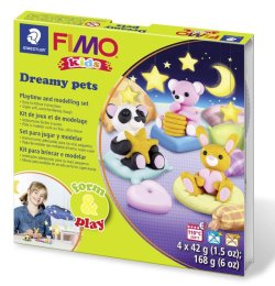 FIMO sada kids Form & Play - Zasnění pejsci