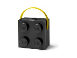 LEGO box s rukojetí - černá