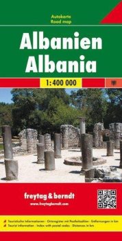 Albánie 1:400 000 - automapa