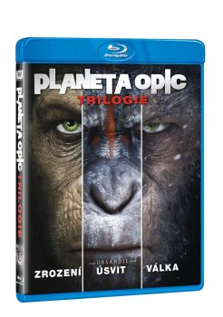 Planeta opic trilogie (3x Blu-ray)