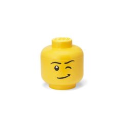 LEGO úložná hlava (velikost L) - mrkající chlapec