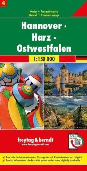 Hanover-Harz-East Westphalia 1:150 000 / automapa