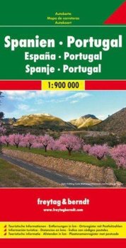 Španělsko-Portugalsko 1:900 000 / automapa
