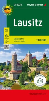 Lausitz, Erlebnisführer 1:170 000 / mapa s průvodcem