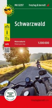 Černý les 1:200 000 / motocyklová mapa