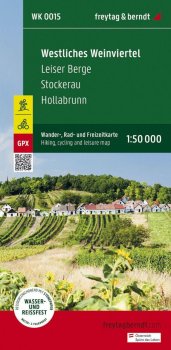 Západní Weinviertel 1:50 000 / turistická a cykloturistická mapa