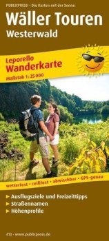 Wäller Touren Westerwald 1:25 000 / turistická mapa