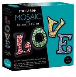 MOSAARO Sada na výrobu mozaiky - LOVE