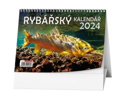 Rybářský kalendář 2024 - stolní kalendář