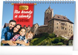 S dětmi na hrady a zámky 2024 - stolní kalendář