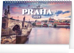 Praha Miluju Prahu 2024 - stolní kalendář