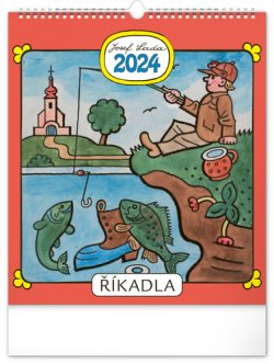 Josef Lada Říkadla 2024 - nástěnný kalendář