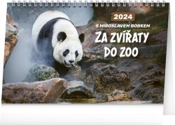 Za zvířaty do zoo 2024 - stolní kalendář
