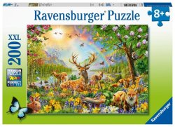 Ravensburger Puzzle - Lesní zvířata 200 dílků