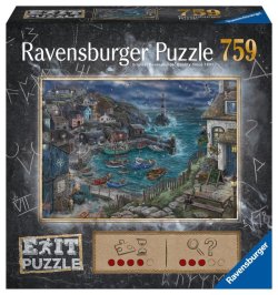 Ravensburger Exit Puzzle Maják u přístavu 759 dílků