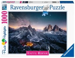 Ravensburger Puzzle Dechberoucí hory - Dolomitské věže, Itálie 1000 dílků