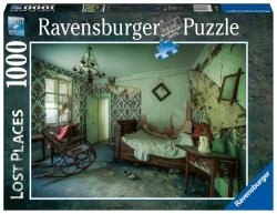 Ravensburger Puzzle Ztracená místa - Zelená ložnice 1000 dílků