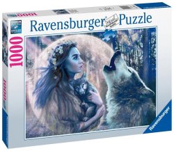 Ravensburger Puzzle - Vlčí magie 1000 dílků