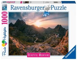 Ravensburger Puzzle Dechberoucí hory - Pohoří Serra de Tramuntana, Malorka 1000 dílků