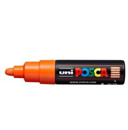 Posca akrylový popisovač PC-7M, 4,5 - 5,5 mm, oranžová (s kulatým silným hrotem)