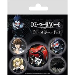 Death Note - set odznaků