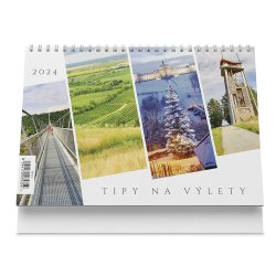 Tipy na výlety 2024 - stolní kalendář