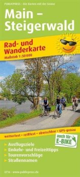 Main-Steigerwald 1:50 000 / cyklistická a turistická mapa