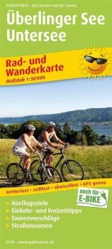 Überlinger See-Untersee 1:50 000 / cyklistická a turistická mapa