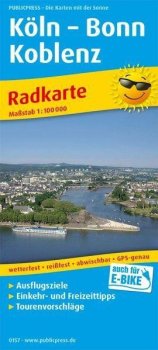 Kolín n/Rýnem-Bonn-Koblenz 1:100 000 / cyklistická mapa