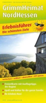 GrimmHeimat NordHessen 1:190 000 / mapa s průvodcem